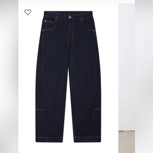 Women's Dark Blue Flare Jeans